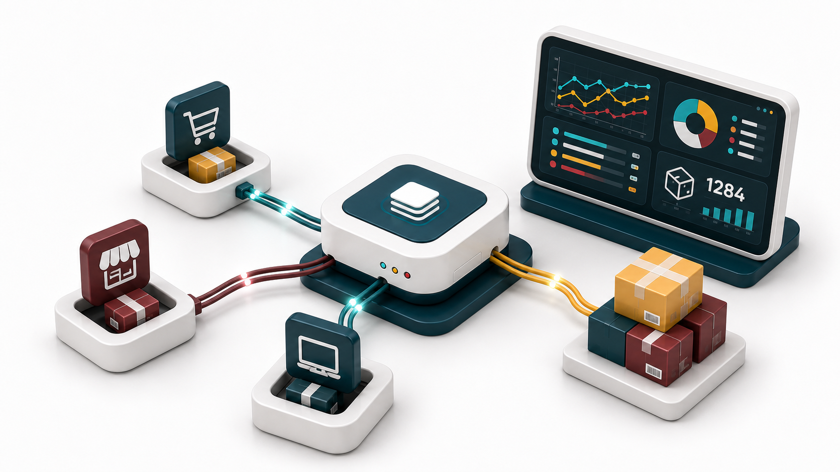 Ecommerce multicanale: come sincronizzare Amazon, Shopify ed eBay senza impazzire